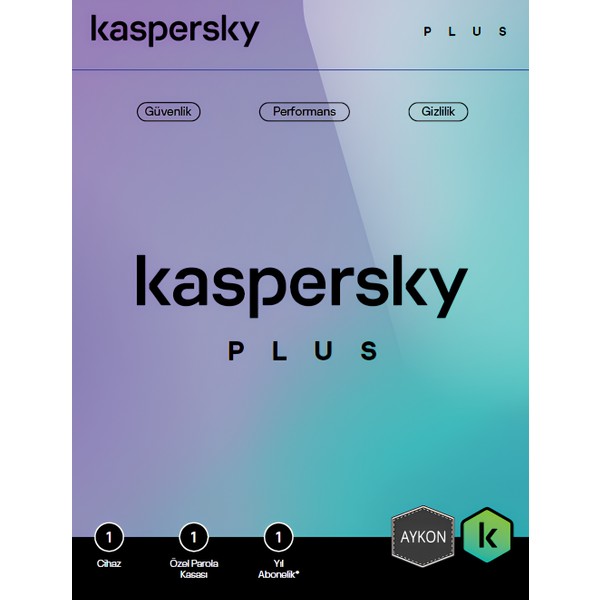 Kaspersky Plus 3 Kullanıcı 1 Yıl