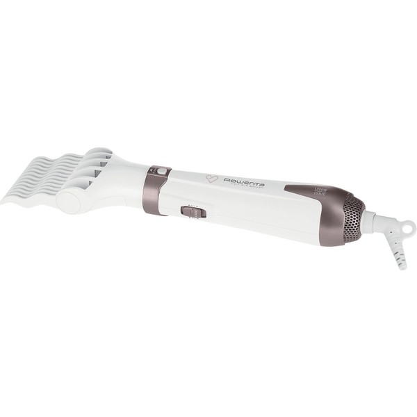 Rowenta Tefal Premium Care 2 Kademeli Seramik Kaplama Saç Fırçası 38 Mm İyon Özelliği İle Beyaz