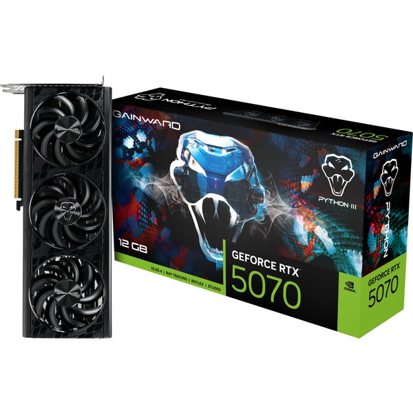 Gainward Python RTX 5070 12GB GDDR7 192 Bit Gaming Ekran Kartı