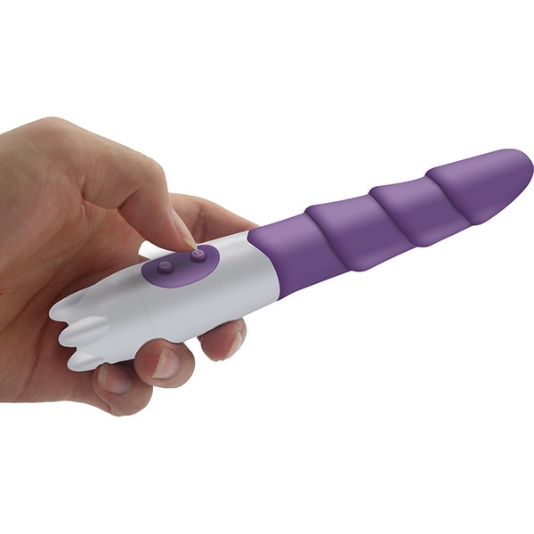 10 Farklı Titreşim Fonksiyonlu Esnek Soft Silikon Dokuda Anal ve Vajinal Orgazm Zevk Vibratör