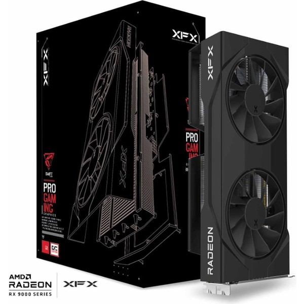 XFX Swıft RX 9060 XT OC 16GB Gddr6 128 Bit Dual Fan DX12 AMD Ekran Kartı