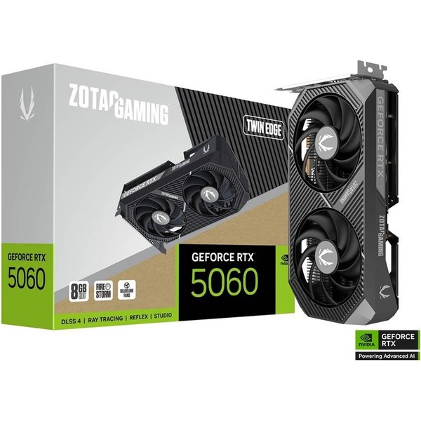 Zotac GeForce RTX 5060 Gaming Twin Edge 8GB GDDR7 128 Bit DLSS 4 Ekran Kartı