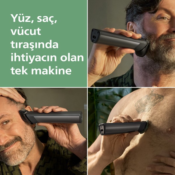 Philips 7000Serisi 13İn1, Erkek Bakım Seti,Yüz/Saç/Vücut/Sakal Tıraş Makinesi, Islak&Kuru,