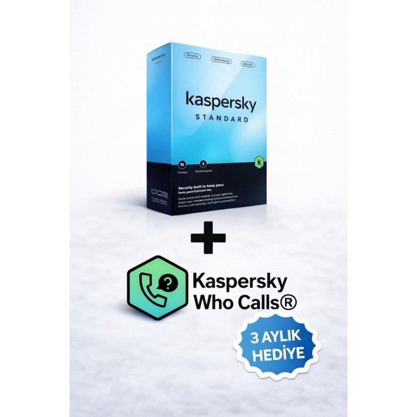 Kaspersky Standard 1 Kullanıcı 1 Yıl