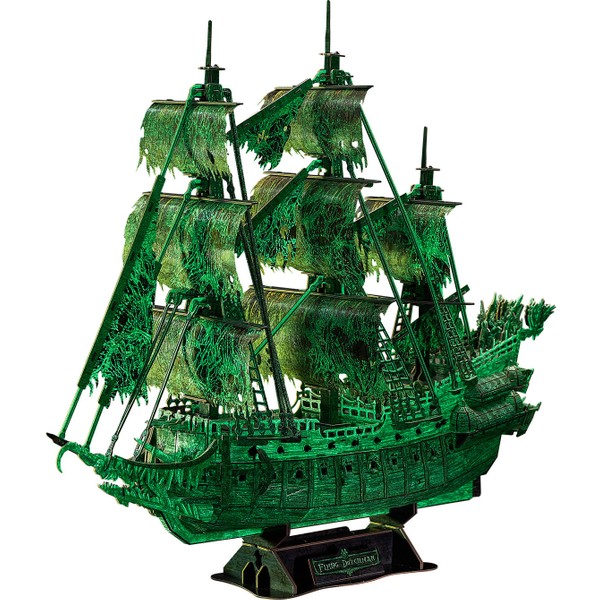 Cubic Fun Uçan Hollandalı Gemisi 3D Puzzle T4041H - Karanlıkta Parlayan