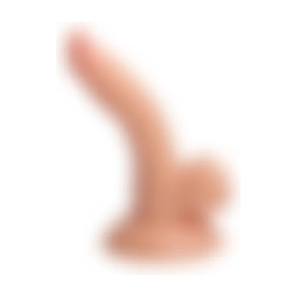 Xise Esnek ve Yumuşak Dokulu 13 cm Anal Vajinal Realistik Penis Dildo