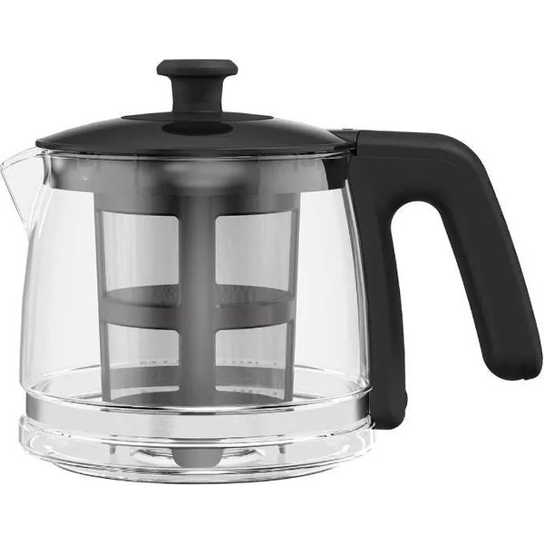 Grundig Tm 1520 S Siyah Çay Makinesi 0.8 Lt Cam Demlik Kapasitesi Ve Plastik Gövde
