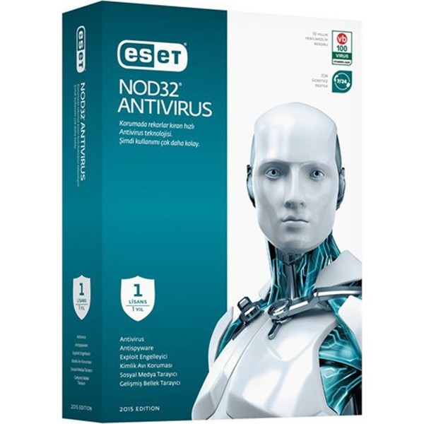 ESET NOD32 Antivirus 1 Kullanıcı 1 Yıl