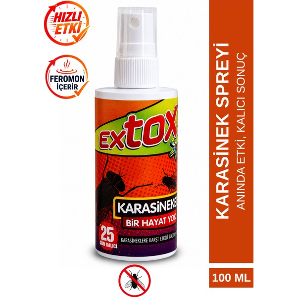 Extox Expel Sinek Sprey | Karasinek Kovucu