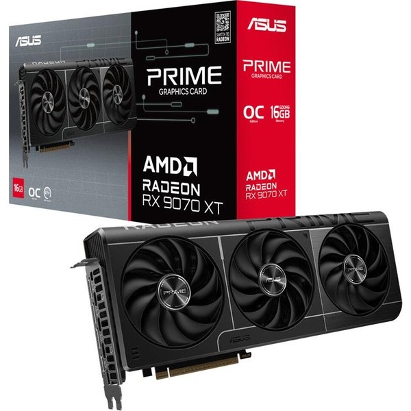 Asus Prime Radeon RX 9070 XT OC 16GB Gddr6 256 Bit AMD Ekran Kartı