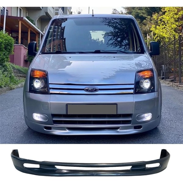 MKG Otomotiv Ford Connect Ön Ek Plastik Siyah Karlık-Ön-Ek-Bodykit 2008 2009 2010 2011 2012 2013