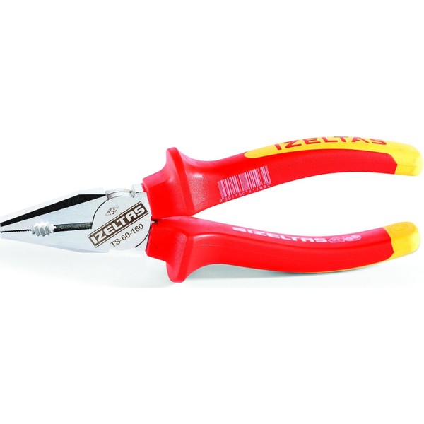 İzeltaş Üreticiniz Zmrt Izeltaş 3020126160 1000V Izoleli Elektrikçi Kombine Pense 160 mm