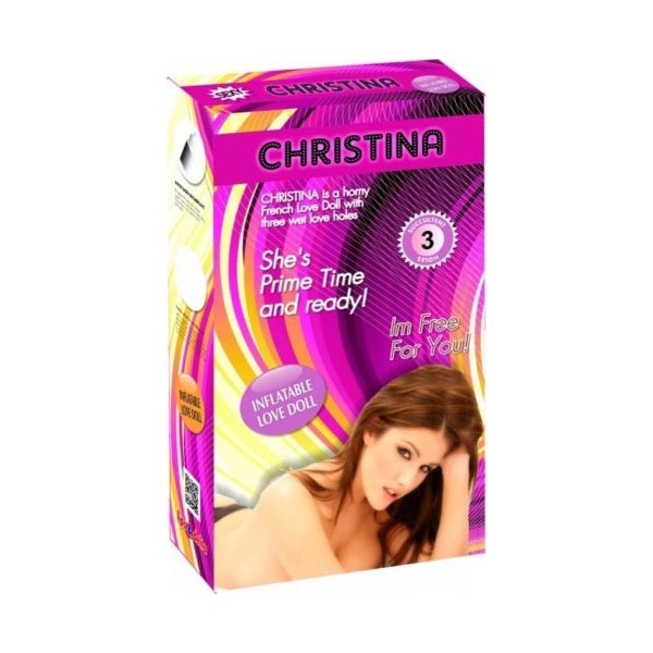 Christina Şişme Bebek 3 İşlevli Şişme Manken Yüksek Kalite Materyal ile Üretilmiş