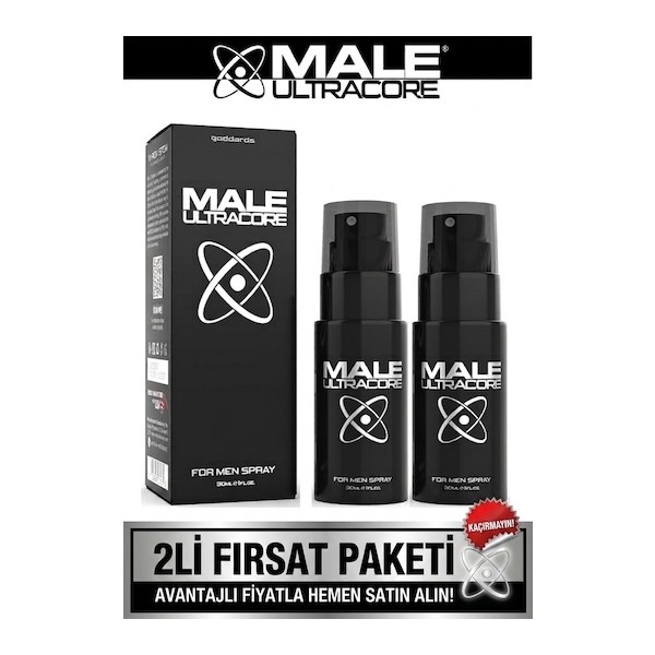 Male Ultracore Geciktirici Sprey 2 Adet 30 ml