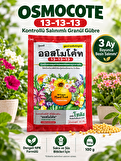 Bade Shop Osmocote 13-13-13 Kontrollü Salınımlı Granül Gübre 50 Gr  – Saksı Ve Süs Bitkileri İçin 3 Ay Besin Desteği