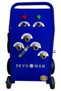 Seybomak Havalı Petek Temizleme Makinesi Çift Yönlü Darbeli 1,2 Hp Mavi