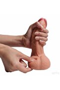 Meyrabest Çift Katmanlı Ekstra Yumuşak Belden Bağlamalı Realistik Penis