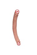 Meyrabest Esnek Yapıda Shequ Elvis 30 Cm Flexible Esnek Çift Taraflı Penis