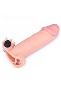 Lovetoy Pleasure X-Tender Titreşimli 50 Mm Uzatmalı Penis Kılıfı Lv1062