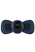 Evimdeyokyok 8 Modlu Mini Şarjlı Lcd Ekran Ems Boyun Omuz Kol Sırt Elektrikli Masaj Bantı Kas Stimülatörü