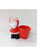 Kalıpcınızburada Noel Baba Saksı Silikon Kalıp - K7535