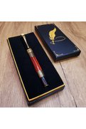Evimdeyokyok Gold Desenli Metal Roller Kalem