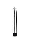 Melo Silver Metal Vibrating Anal Ve Vajinal Metal Sex Oyuncağı Vibratör