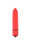 Erox Geliştirilmiş 10 Modlu Vibration Mini Bullet Vibrator Red