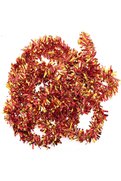 Go İthalat Kırmızı Altın Renk 4 Cm Genişlik Garland Çift Renk Sim Süs 180 Cm (5258)
