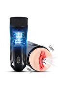 Erox Inspiratory Emiş Güçlü 7 Mod Titreşimli Truda Realistik Vajina Mastübatör