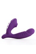 Erox Emiş Güçlü Ve Klitoral G-Spot Vibratör Purple