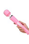 Erox Magic Massager Wand Usb Şarjlı Masaj Aleti Vibratör Pink