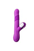 Erox Licking Mor Ileri Geri Hareketli Klitoral Penetrasyon G-Stimulant Vibratör