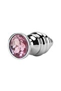 Meyrabest Large Knotty Boğumlu Pink Jewellery Anal Metal Plug
