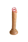 Meyrabest Özel Damarlı Yapı Anal Ve Vajinal Yumuşak Doku Realistik Penis 14 Cm