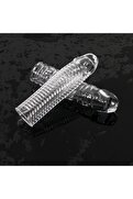 Erox Sleeve Silikon Şeffaf Penis Kılıfı