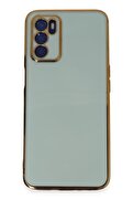 CepteToptan Oppo A16 Kılıf Volet Silikon - Açık Yeşil - DROPX8052-5645