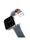 Ethab Giyim Ally Watch 7-8 41Mm 6-5-4 40Mm Single Coil Deri Kayış Kordon 3-2-1 38Mm-(5775) - Glst4606-5819