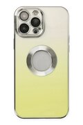 CepteToptan iPhone 14 Pro Kılıf Best Silikon - Sarı - DROPX4795-4794