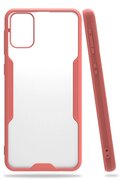 CepteToptan Samsung Galaxy M31 Kılıf Platin Silikon - Pembe - DROPX7917-1368