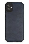 CepteToptan Samsung Galaxy A04E Kılıf Loop Deri Silikon - Lacivert - DROPX5821-8634