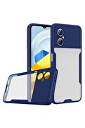 CepteToptan Xiaomi Poco M5 Kılıf Platin Silikon - Lacivert - DROPX8986-9998