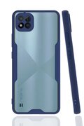 CepteToptan Realme C11 2021 Kılıf Platin Silikon - Lacivert - DROPX4729-8887