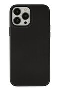CepteToptan iPhone 13 Pro Kılıf Asya Deri Silikon - Siyah - DROPX7362-9252
