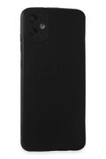 CepteToptan Samsung Galaxy A05 Kılıf Loop Deri Silikon - Siyah - DROPX6300-8166