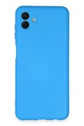 CepteToptan Samsung Galaxy A04E Kılıf Nano içi Kadife Silikon - Mavi - DROPX9693-3998