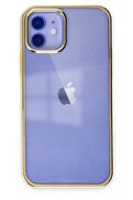 CepteToptan iPhone 12 Kılıf Element Silikon - Gold - DROPX2435-4850