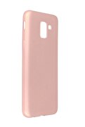 CepteToptan Samsung Galaxy J6 Kılıf First Silikon - Rose Gold - DROPX1422-8079