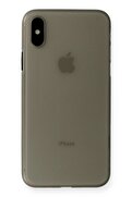 CepteToptan iPhone XS Max Kılıf PP Ultra İnce Kapak - Gri - DROPX1187-1721