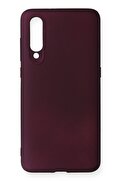 CepteToptan Xiaomi Mi 9 Kılıf First Silikon - Mürdüm - DROPX7743-4893